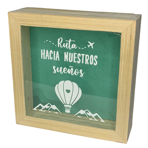 Alcancía Personalizada | Ruta hacia nuestros sueños