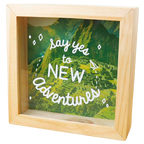 MS Regalos Personalizados | Alcancía personalizada | Say yes to new adventures | My Sign Lima Peru