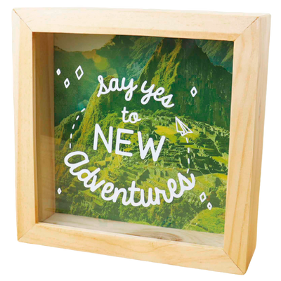 MS Regalos Personalizados | Alcancía personalizada | Say yes to new adventures | My Sign Lima Peru