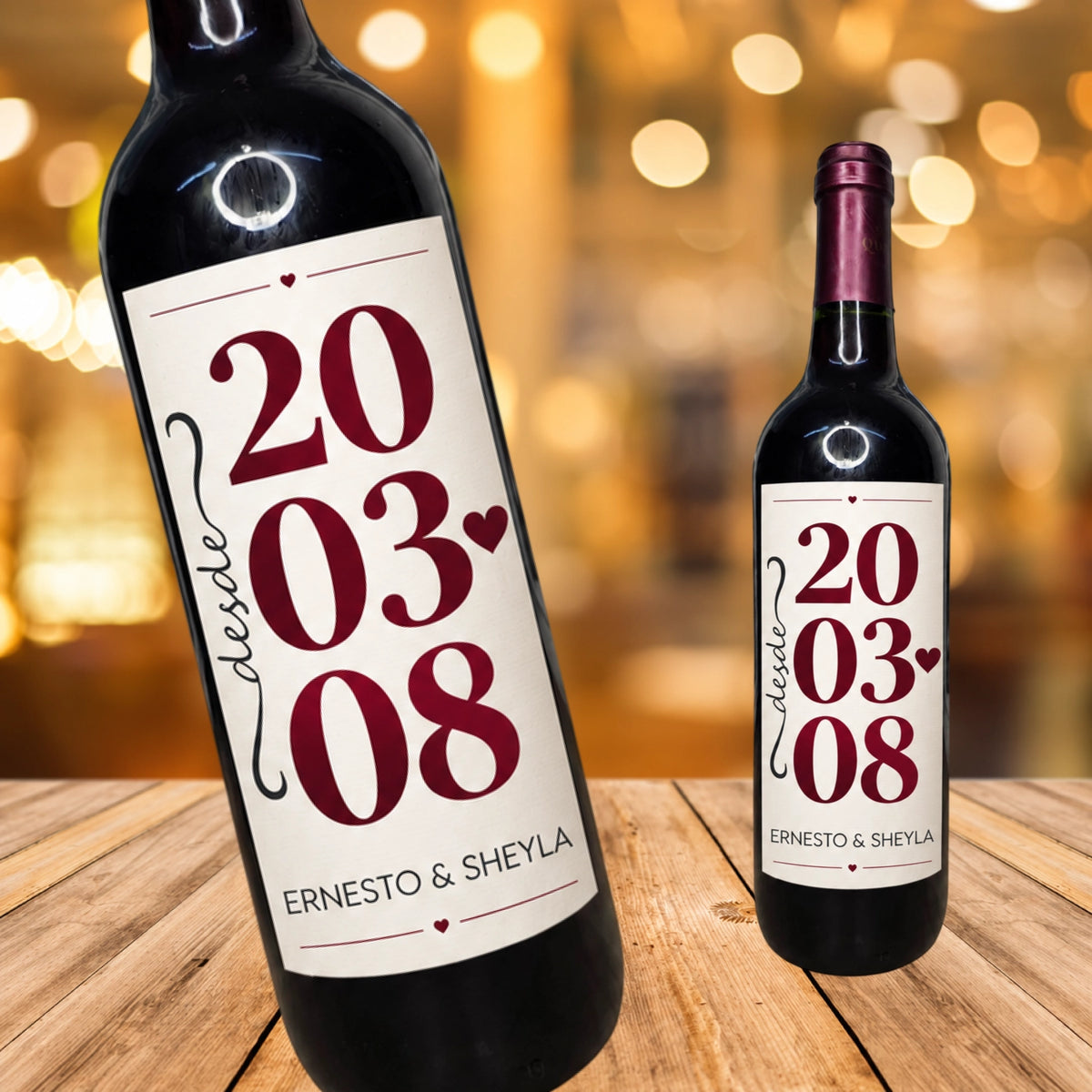 Vino Personalizado | Desde Fecha