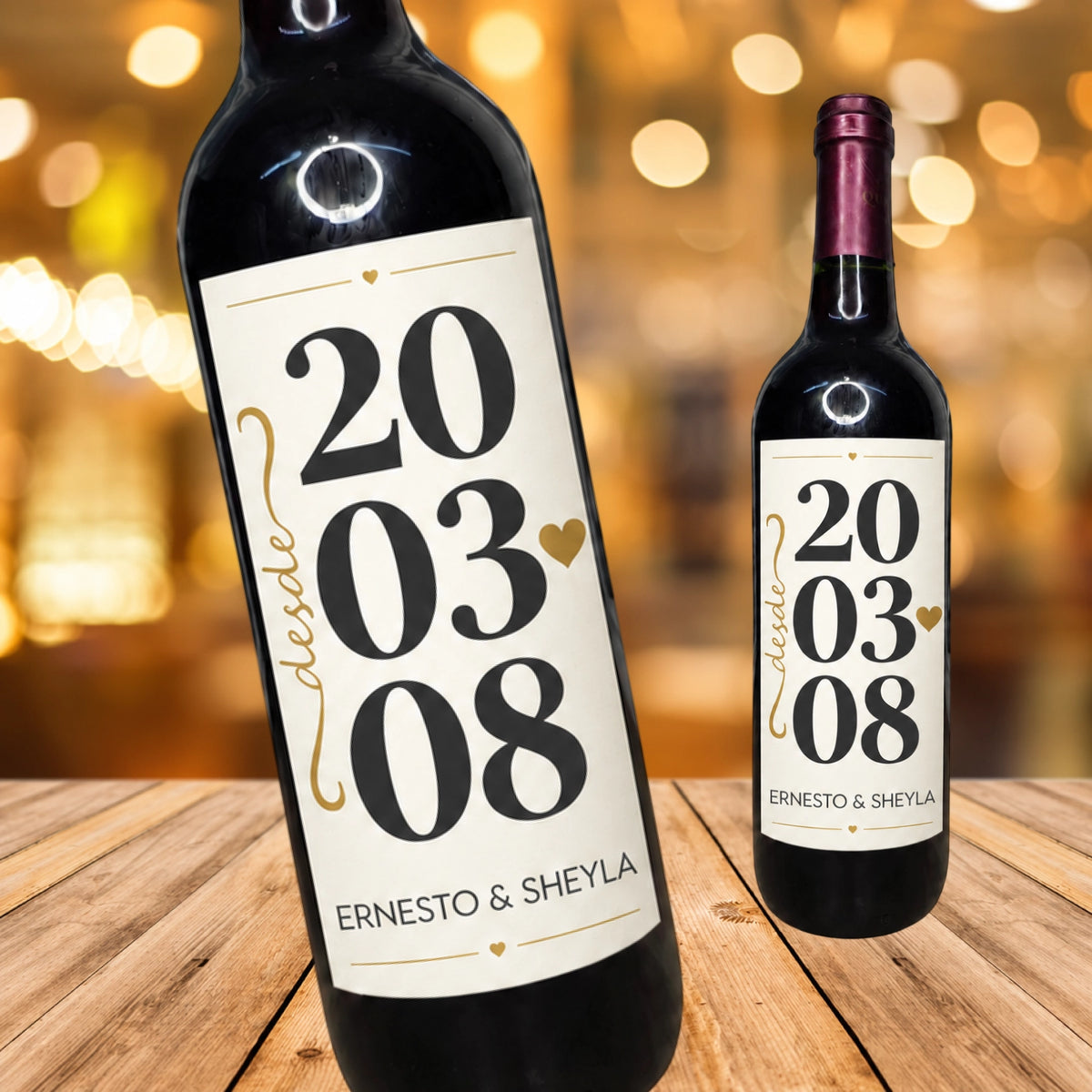 Vino Personalizado | Desde Fecha
