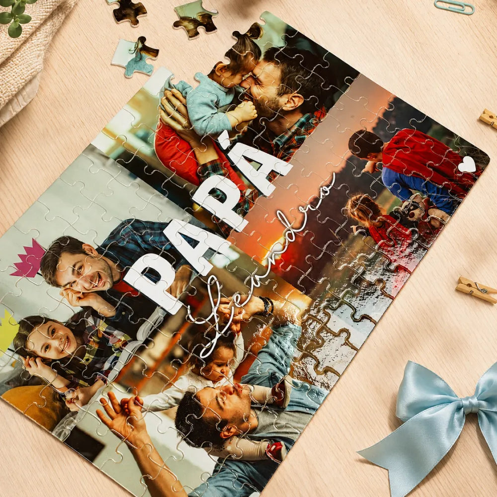 Rompecabezas personalizado | Papá fotos