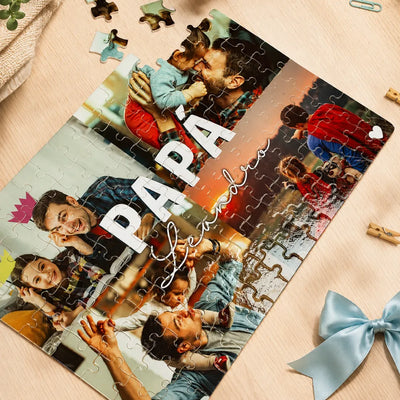 Rompecabezas personalizado | Papá fotos