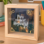 Alcancía personalizada | Para conocer Hogwarts