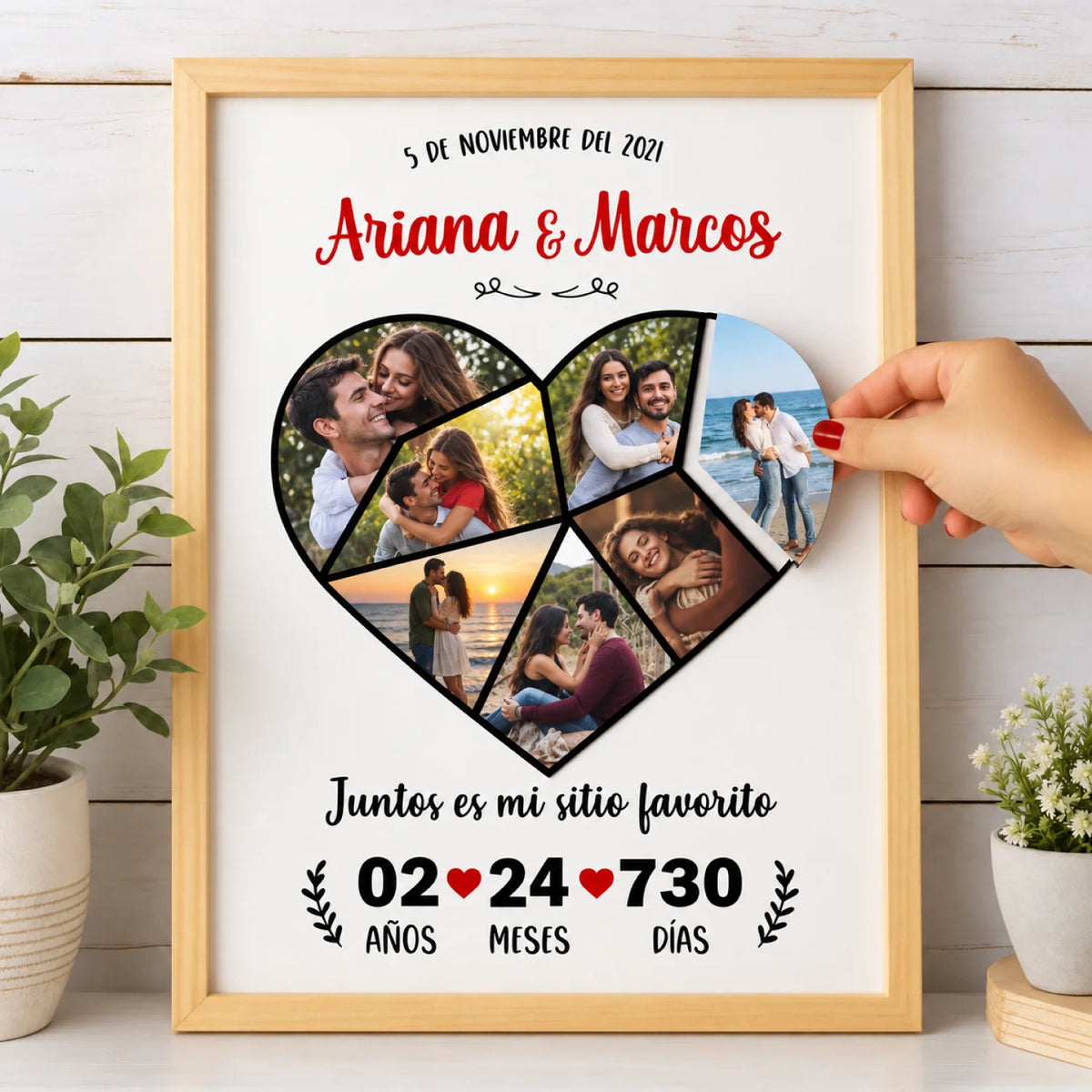 Cuadro en Piezas | Corazón 2