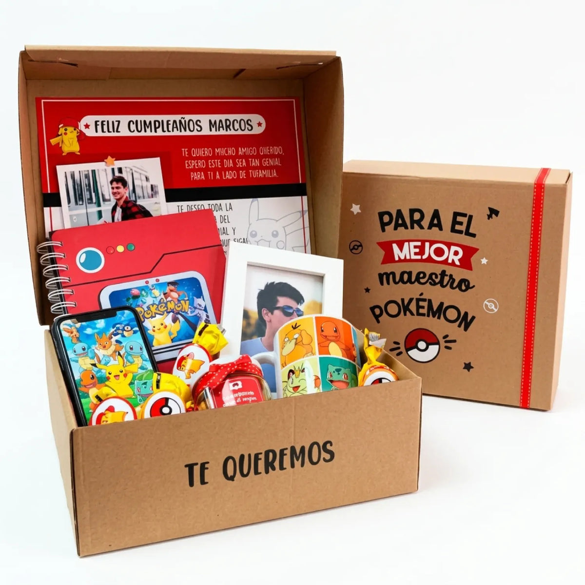 Pack de regalo con temática de pokemon
