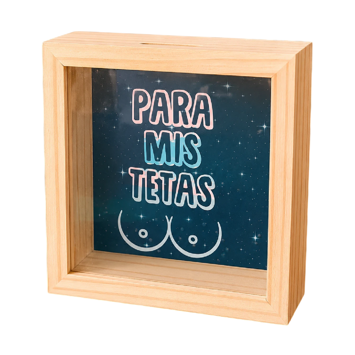 Alcancía personalizada | Para mis tetas