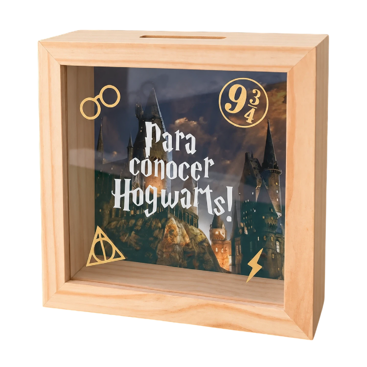 Alcancía personalizada | Para conocer Hogwarts