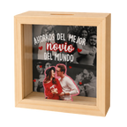 Alcancía personalizada | Ahorros del mejor novio del mundo