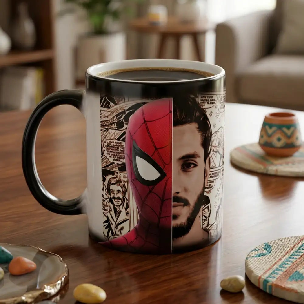 Taza Mágica Personalizada | Spider Man