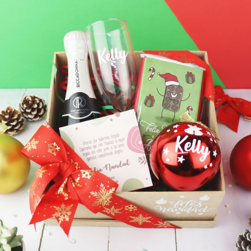 MS Regalos Personalizados | Box Navideño 04 | My Sign Lima Peru