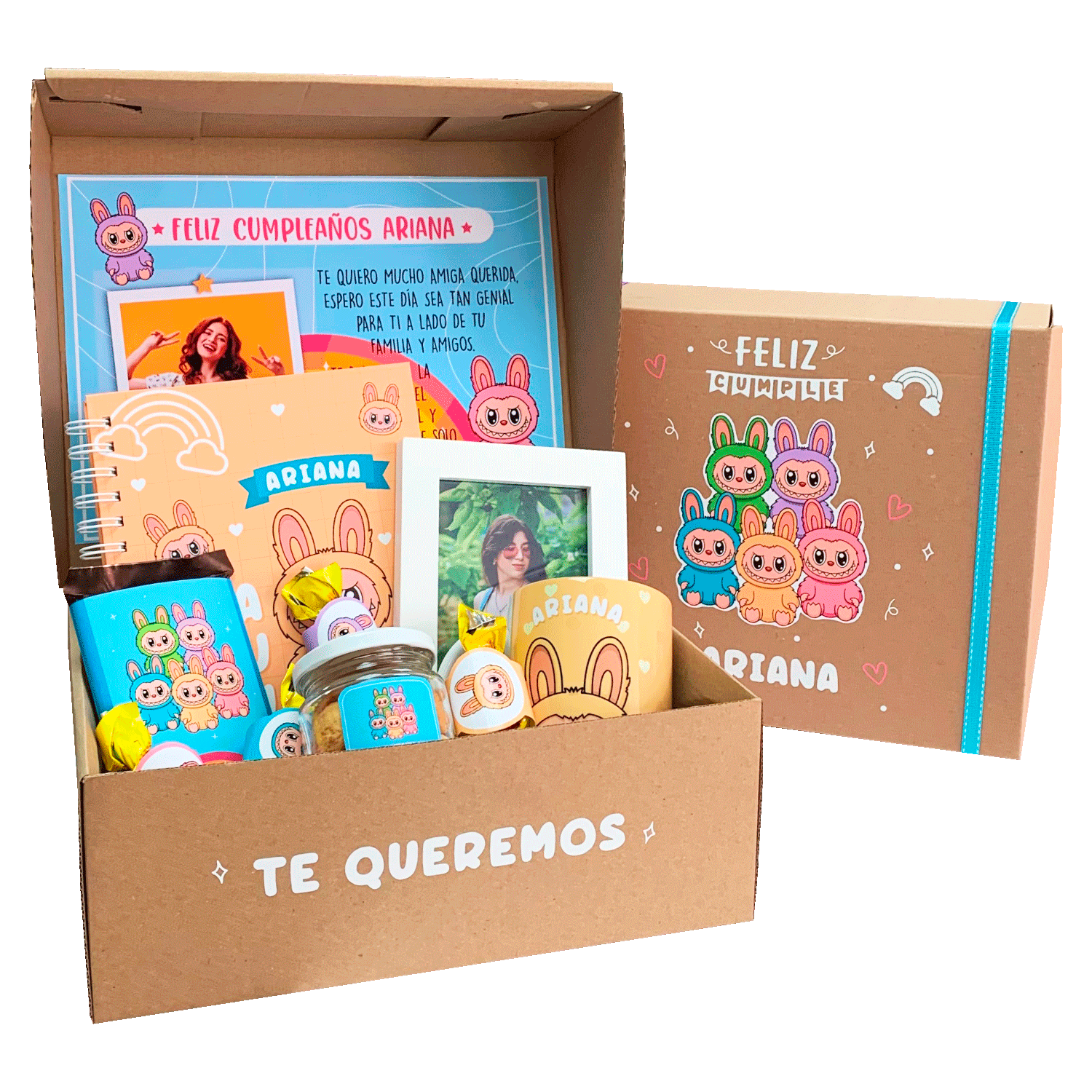 gift box personalizado Labubu - MS Regalos personalizados Lima Peru