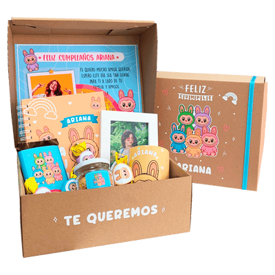 gift box personalizado Labubu - MS Regalos personalizados Lima Peru