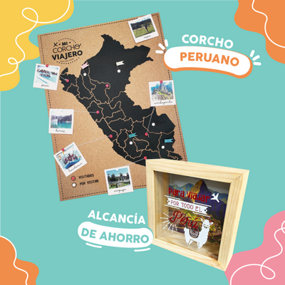 MS Regalos Personalizados | Promociones | Corcho peruano + alcancía | My Sign Lima Peru