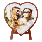 MS Regalos Personalizados | Rompecabezas corazón con marco | My Sign Lima Peru