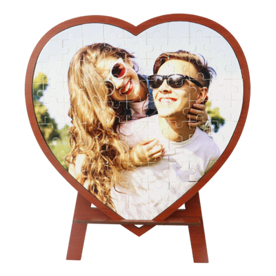 MS Regalos Personalizados | Rompecabezas corazón con marco | My Sign Lima Peru