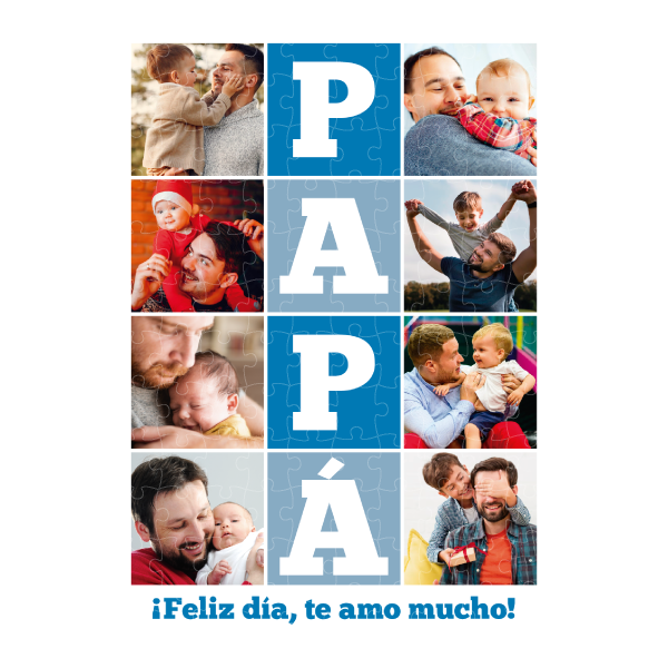 MS Regalos Personalizados | Rompecabezas Personalizado | Papá 02 | My Sign Lima Peru