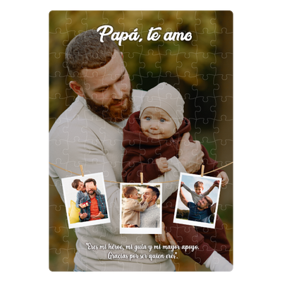 MS Regalos Personalizados | Rompecabezas Personalizado | Papá 01 | My Sign Lima Peru