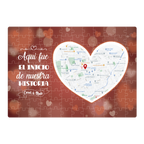 MS Regalos Personalizados | Rompecabezas Personalizado | Mapa de amor | My Sign Lima Peru