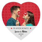 MS Regalos Personalizados | Rompecabezas Corazón| Mi amor bonito | My Sign Lima Peru