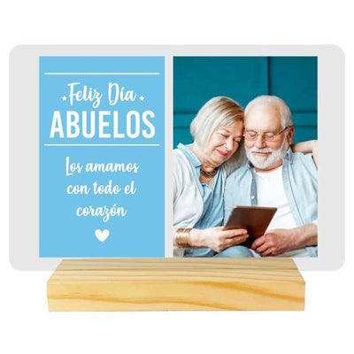 MS Regalos Personalizados | Cuadro Acrílico l Felíz Día Abuelos | My Sign Lima Peru