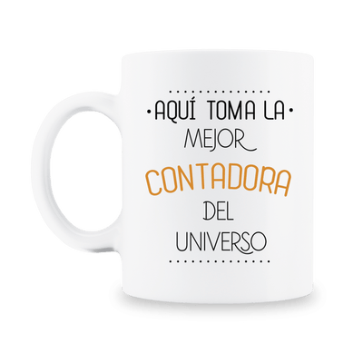 MS Regalos Personalizados | Taza Personalizada l La mejor contadora | My Sign Lima Peru