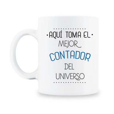MS Regalos Personalizados | Taza Personalizada l El mejor contador | My Sign Lima Peru