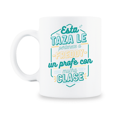 MS Regalos Personalizados | Taza personalizada | Profesor con clase | My Sign Lima Peru