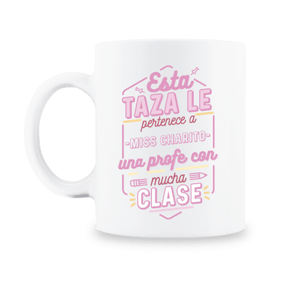 MS Regalos Personalizados | Taza personalizada | Profesora con clase | My Sign Lima Peru