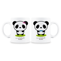 MS Regalos Personalizados | Tazas pareja personalizadas | Panda 02 | My Sign Lima Peru