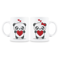 MS Regalos Personalizados | Tazas pareja personalizadas | Panda 03 | My Sign Lima Peru