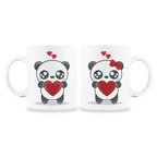MS Regalos Personalizados | Tazas pareja personalizadas | Panda 03 | My Sign Lima Peru