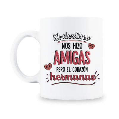 MS Regalos Personalizados | Taza personalizada | El destino nos hizo amigas | My Sign Lima Peru