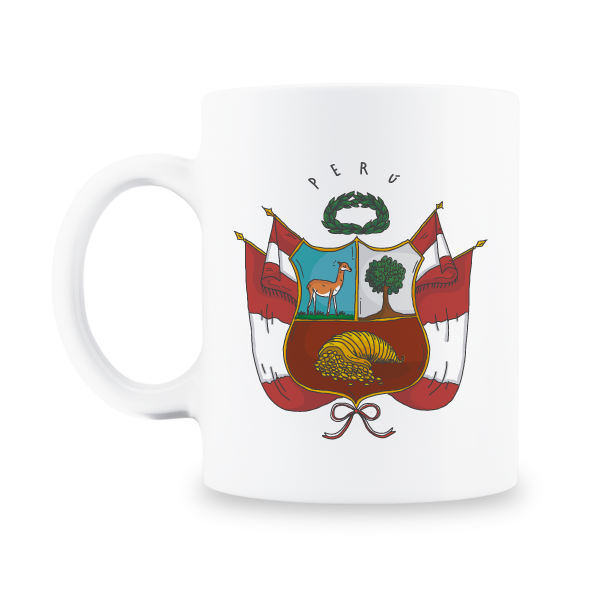 MS Regalos Personalizados | Taza personalizada | Escudo peruano | My Sign Lima Peru