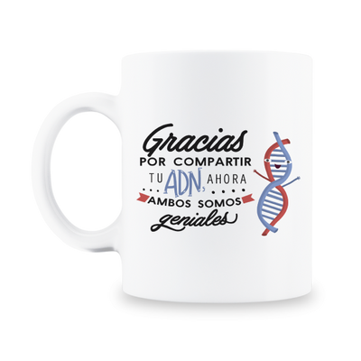 MS Regalos Personalizados | Taza personalizada | Gracias por compartir tu adn | My Sign Lima Peru