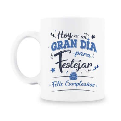 MS Regalos Personalizados | Taza personalizada | Gran día para festejar | My Sign Lima Peru