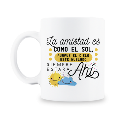MS Regalos Personalizados | Taza personalizada | La amistad es como el sol | My Sign Lima Peru