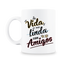 MS Regalos Personalizados | Taza personalizada | La vida es más linda con amigos | My Sign Lima Peru