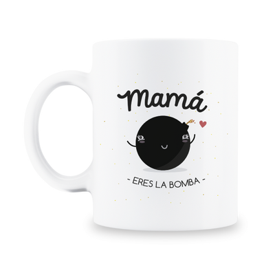 MS Regalos Personalizados | Taza personalizada | Mamá eres la bomba | My Sign Lima Peru