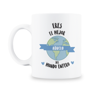 MS Regalos Personalizados | Taza personalizada | Mejor abuelo del mundo | My Sign Lima Peru