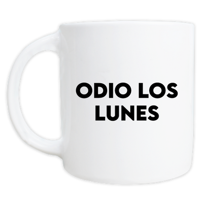 MS Regalos Personalizados | Taza Vibe | Odio los lunes | My Sign Lima Peru