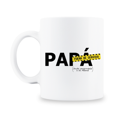 MS Regalos Personalizados | Taza personalizada | Papá fuera de servicio | My Sign Lima Peru