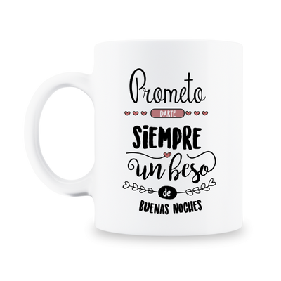 MS Regalos Personalizados | Taza personalizada | Prometo un beso | My Sign Lima Peru