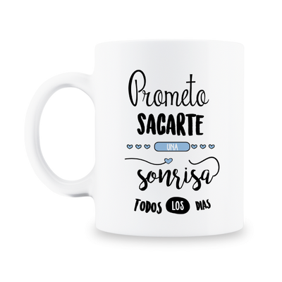 MS Regalos Personalizados | Taza personalizada | Prometo una sonrisa | My Sign Lima Peru