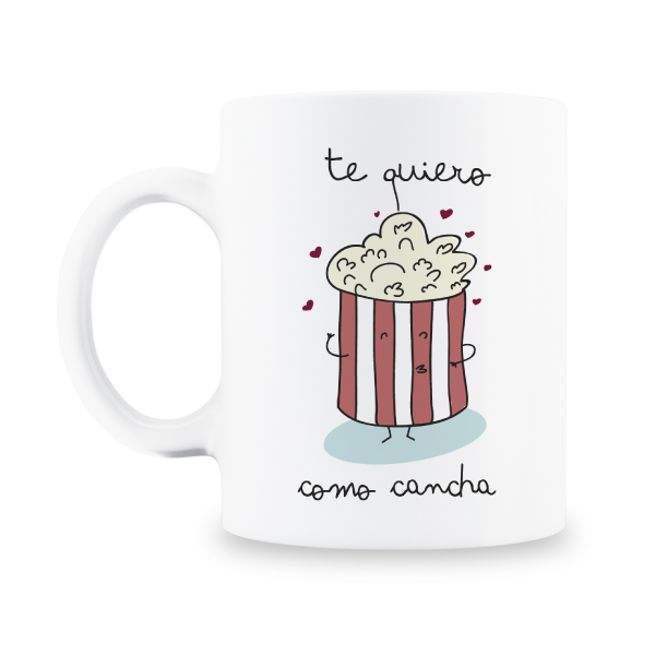 MS Regalos Personalizados | Taza personalizada | Te quiero como cancha | My Sign Lima Peru