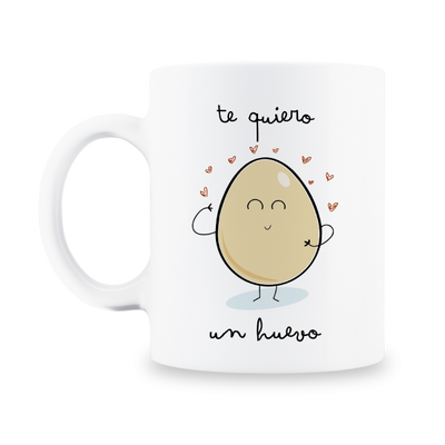 MS Regalos Personalizados | Taza personalizada | Te quiero un huevo | My Sign Lima Peru