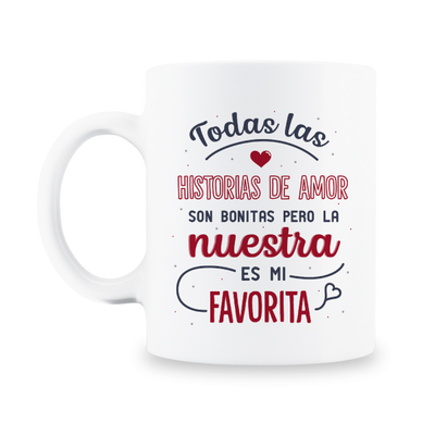 MS Regalos Personalizados | Taza personalizada | Todas las historias de amor | My Sign Lima Peru