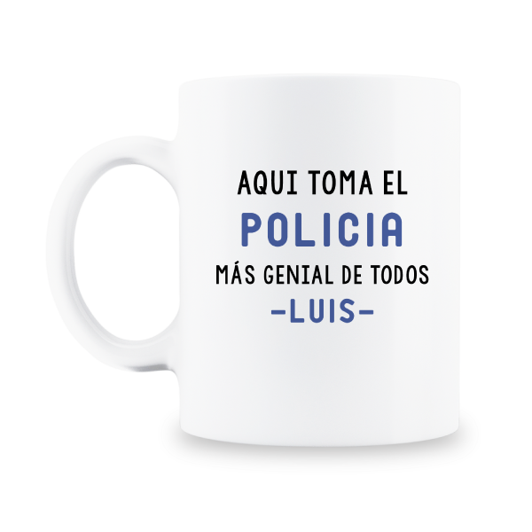 MS Regalos Personalizados | Taza personalizada |  Policia | My Sign Lima Peru