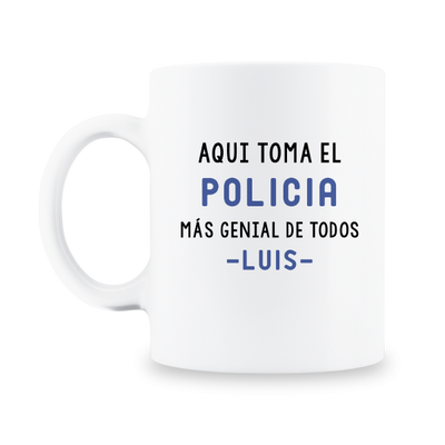 MS Regalos Personalizados | Taza personalizada |  Policia | My Sign Lima Peru