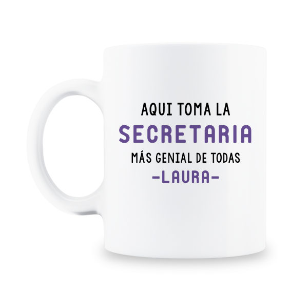 MS Regalos Personalizados | Taza personalizada |  Secretaria | My Sign Lima Peru